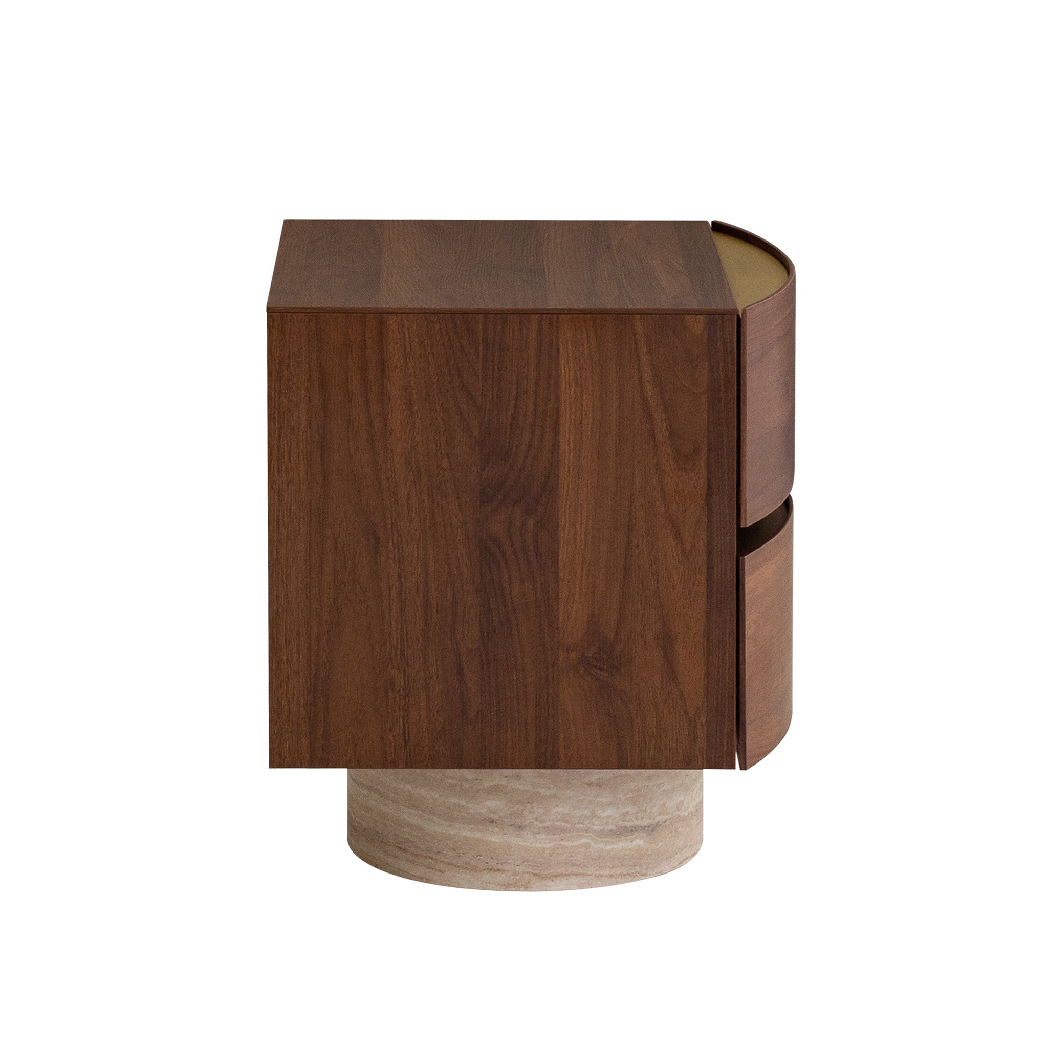 Dorit Bedside Table - Walnut