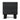 Vasuda 48cm Bedside Table - Matte Black