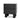 Vasuda 48cm Bedside Table - Matte Black