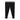 Velour 27cm Square Side Table - Full Black