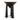 Prestige 45cm Round Side Table - Full Black