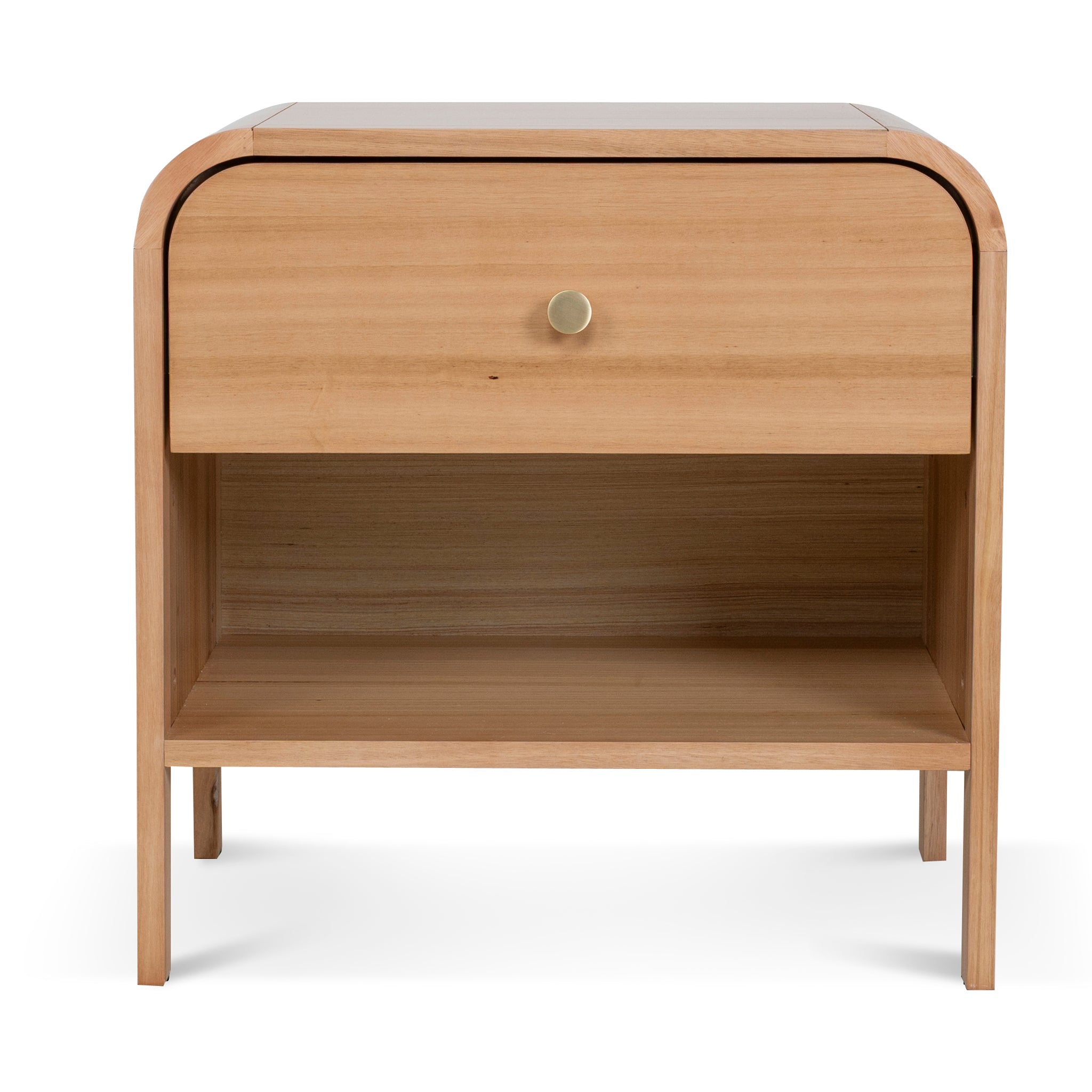 Serene 58cm Bedside Table - Messmate