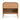 Serene 58cm Bedside Table - Messmate
