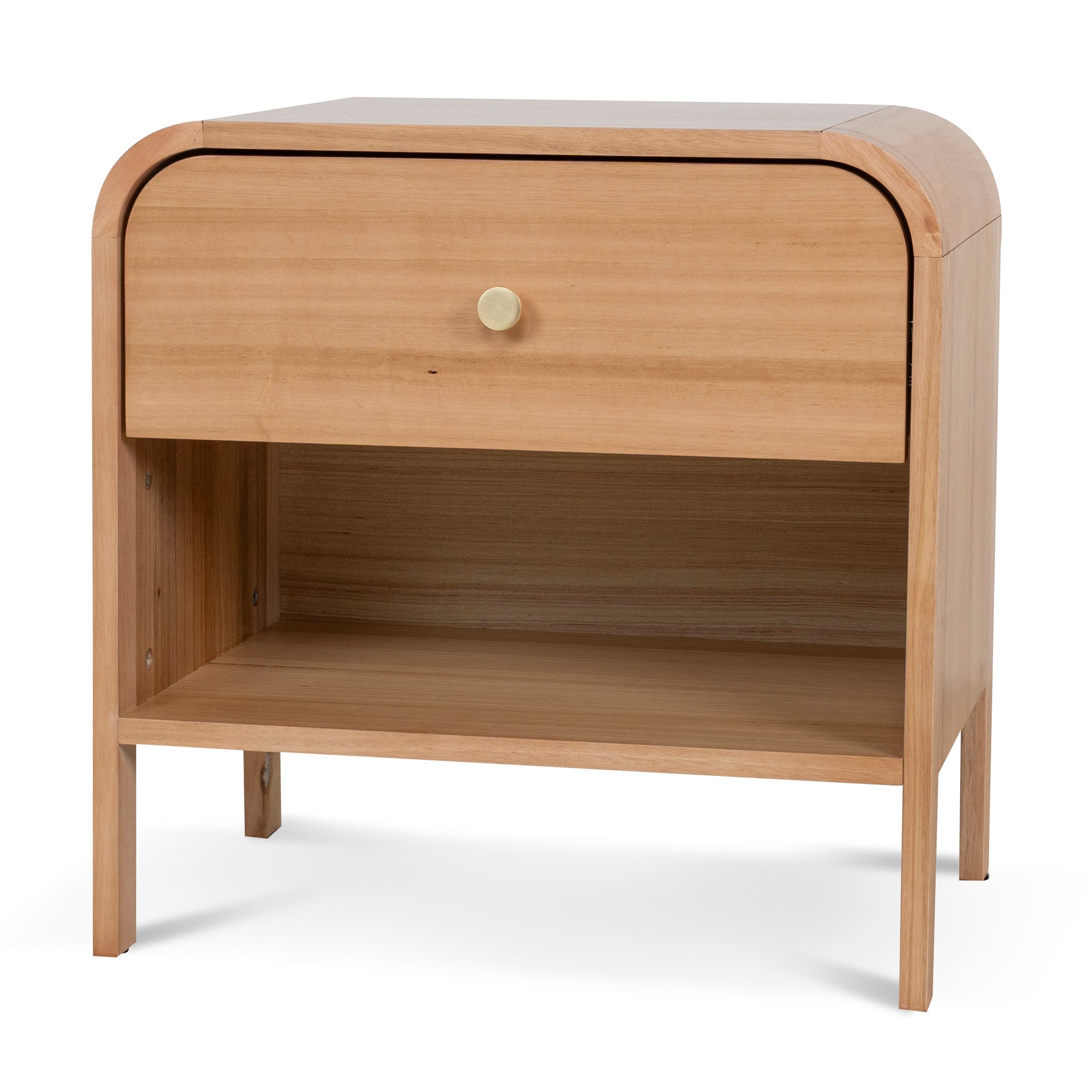 Serene 58cm Bedside Table - Messmate