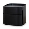 Cube Bedside Table - Full Black