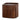 Cube Bedside Table - Walnut