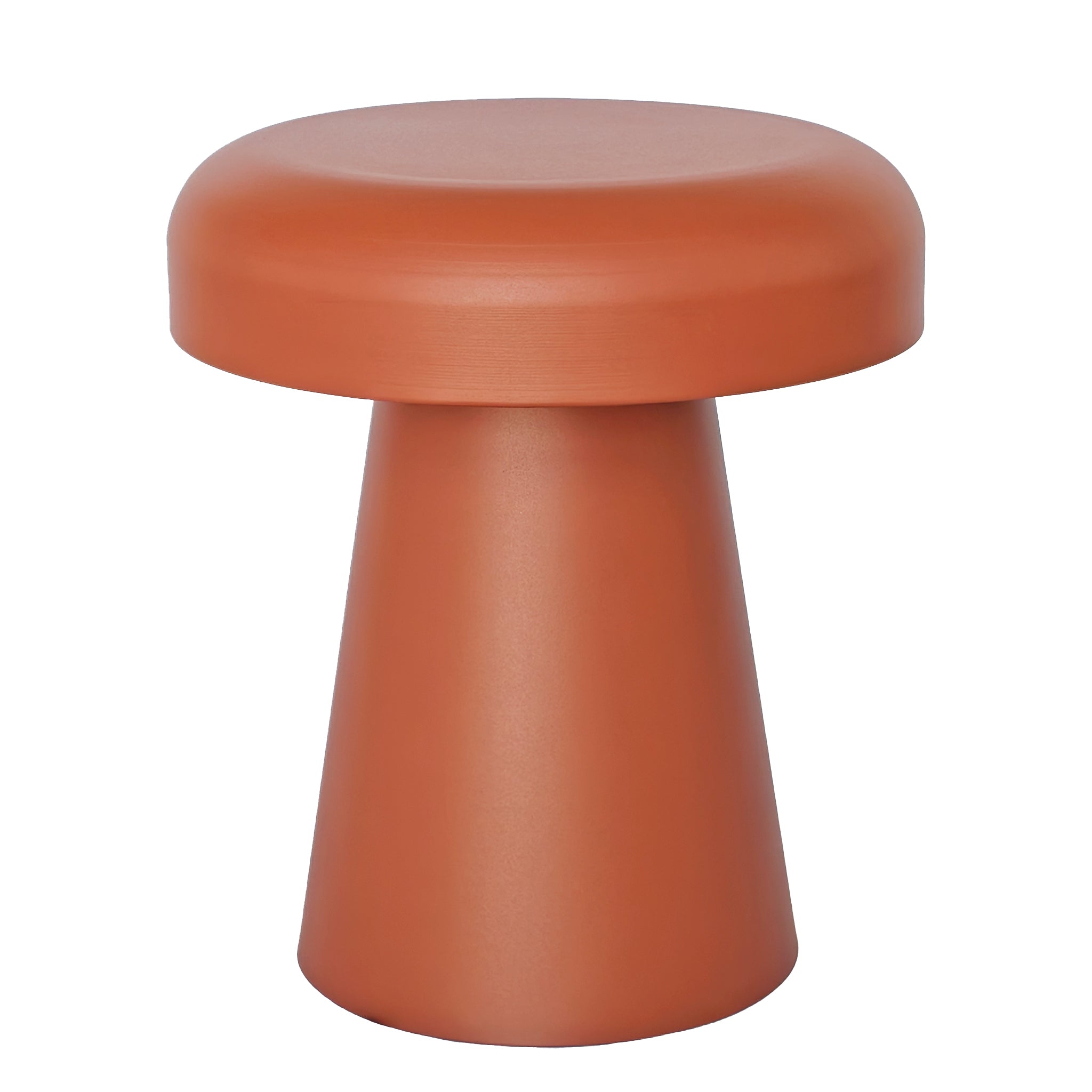 Zavro 40cm Round Side Table - Terracotta