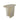 Vetra 50cm Side Table - Ivory White