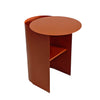 Solveta 38cm Side Table - Terracotta