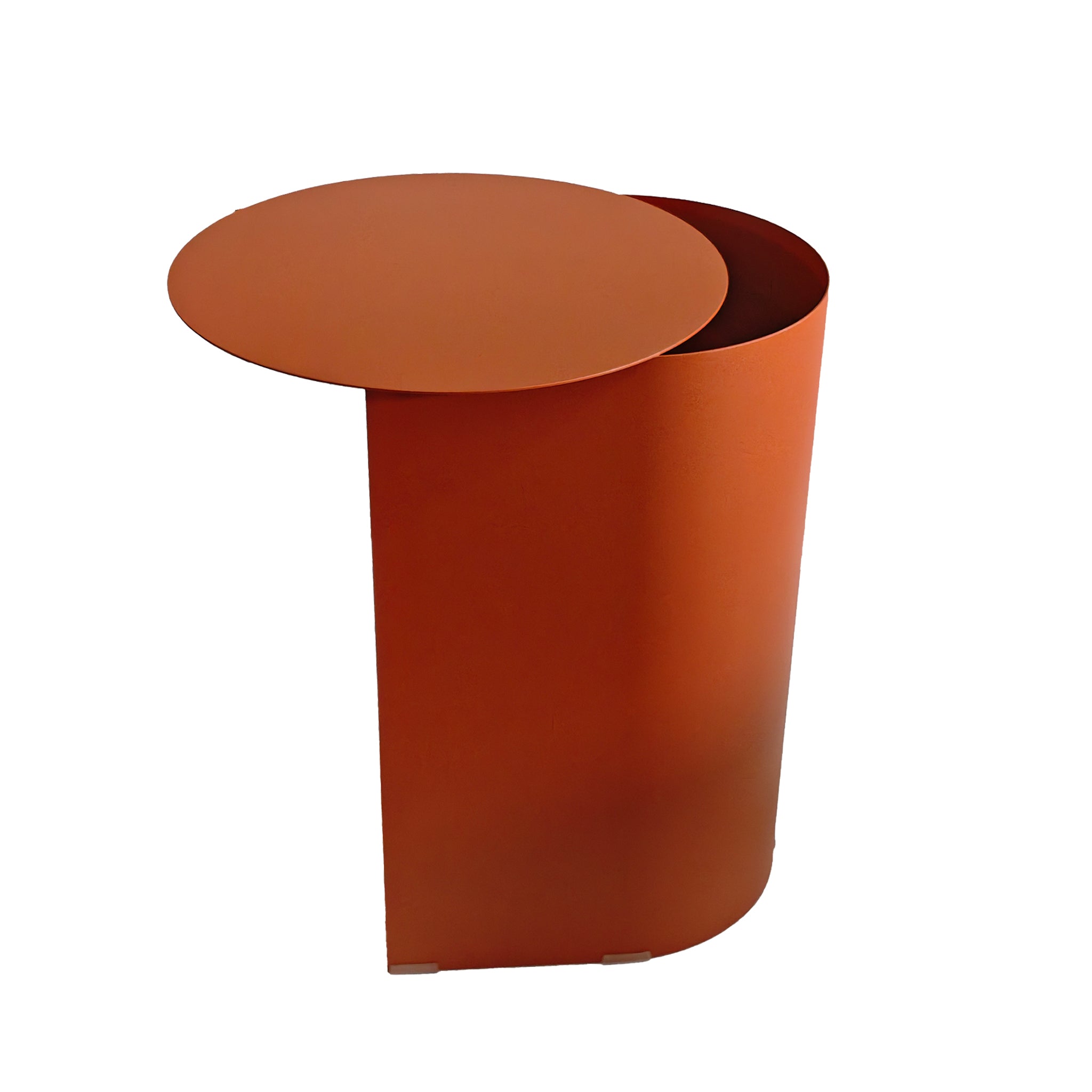 Solveta 38cm Side Table - Terracotta