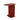 Aveline 45cm Side Table - Burgundy Red