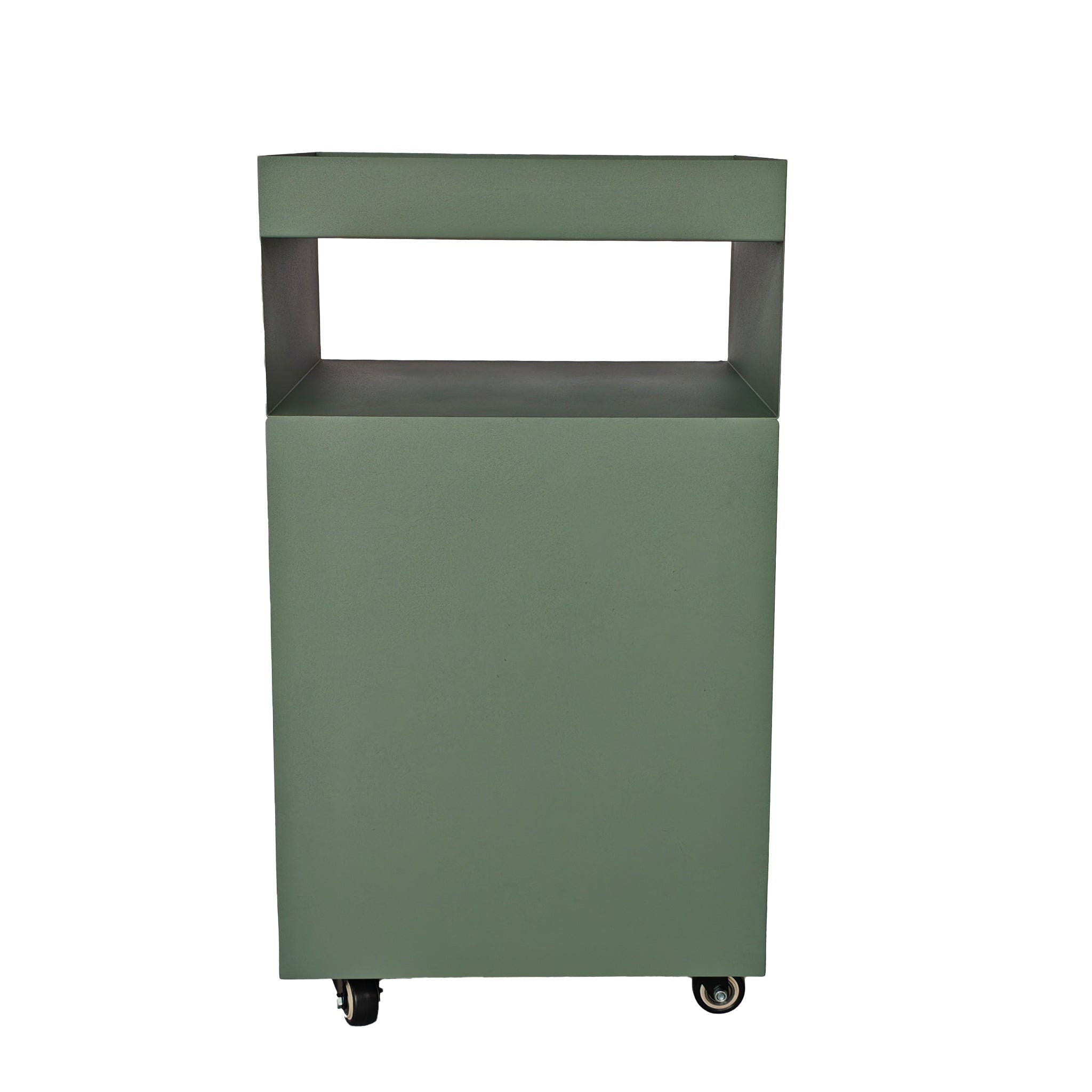 Nolani 35cm Square Side Table - Sage Green