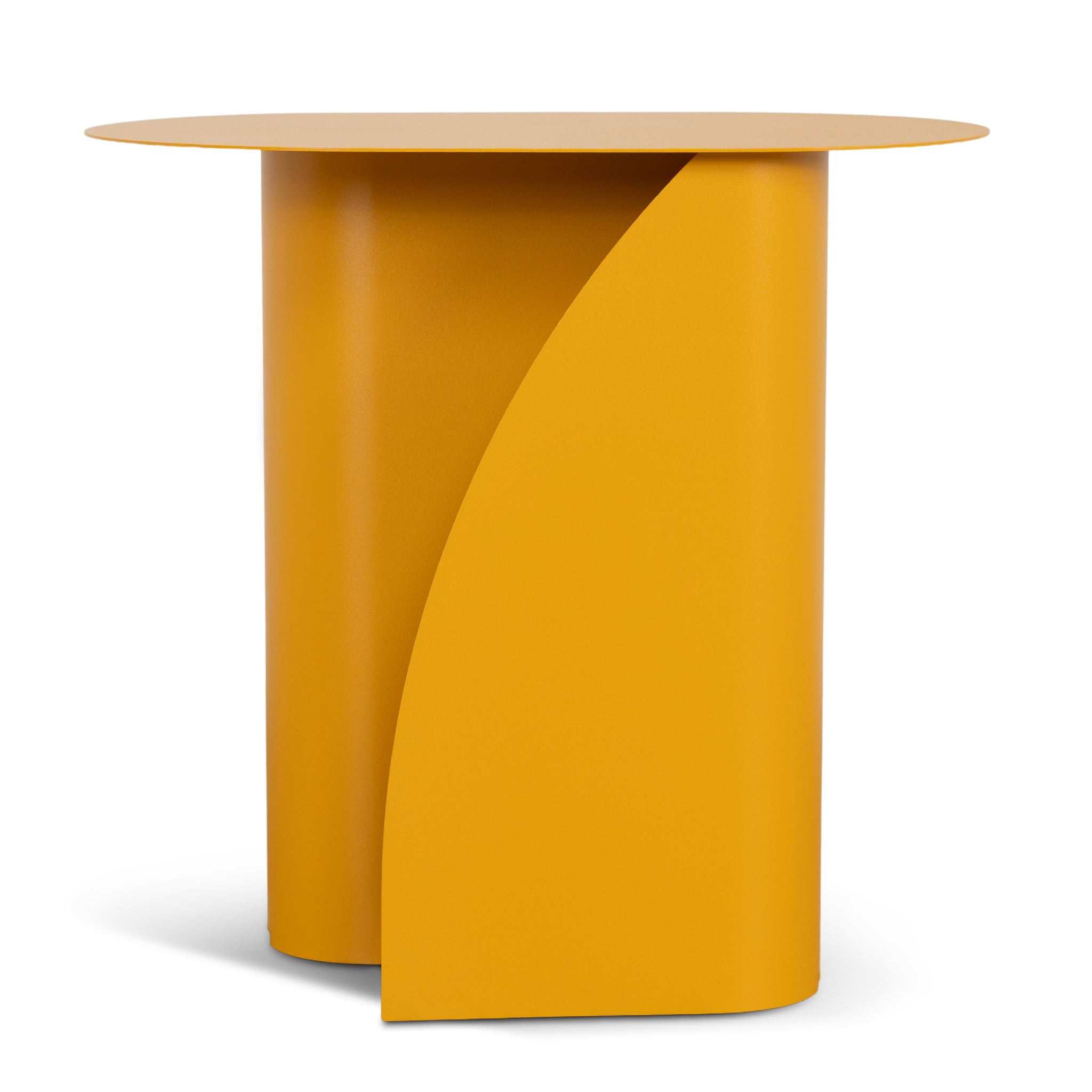 Vetra 50cm Side Table - Sandy Mustard
