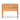 Amparo Single Drawer Bedside Table - Messmate