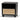 Haley Wooden Side Table with Rattan Front - Black