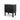 Melita Bedside Table - Full Black