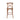 Cross Back Stool - Timber Seat
