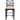 Chippendale Counter Stool - Black