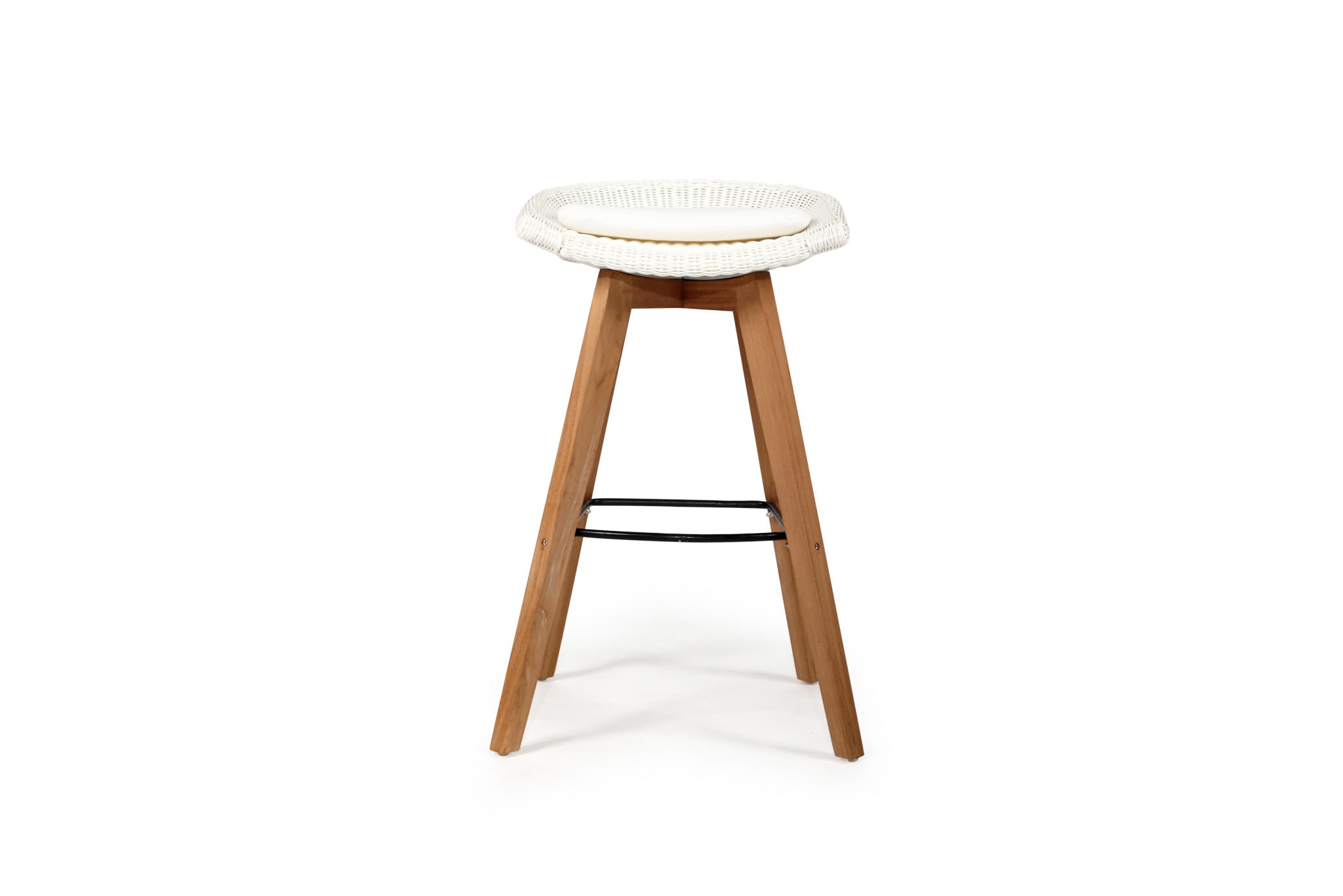 Oceanic Bar Stool - White - Backless