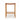 Pasadena Leather Saddle Stool - Tan