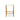 Pasadena Leather Saddle Stool - White