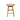 Taylor Counter Stool Backless - Apricot