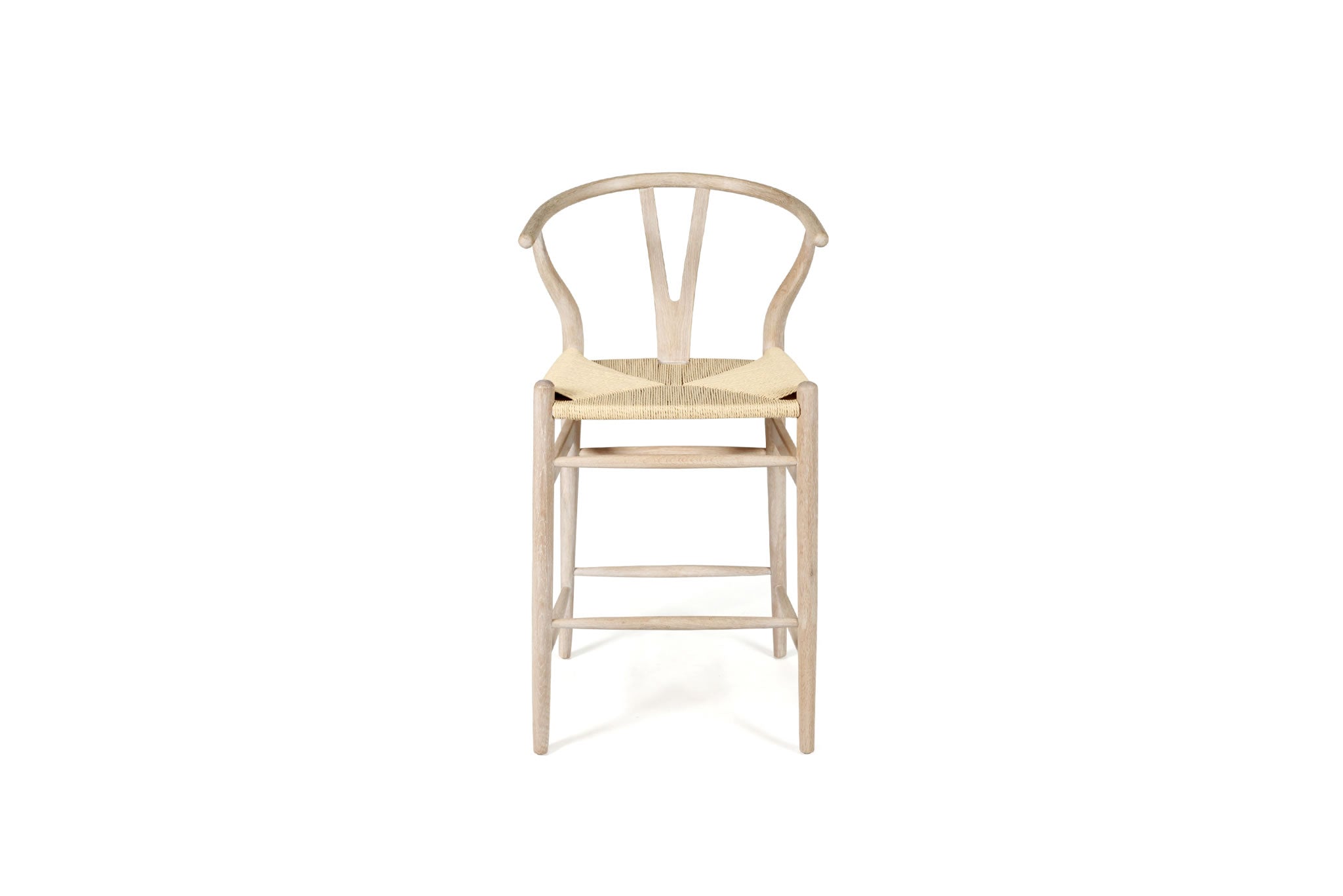 Wishbone Counter Stool - Coastal Oak Light Cord
