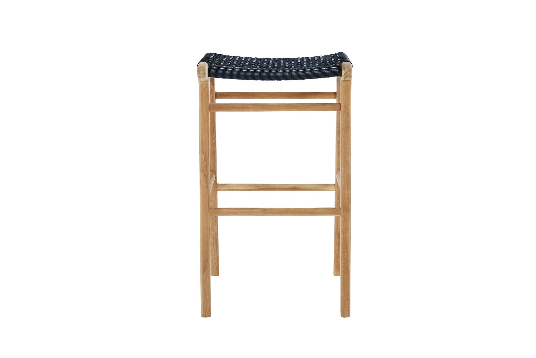 Zen Backless Bar Stool - Black