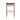 Zen Backless Bar Stool - Black