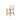 Zen Counter Stool Close Weave 65cmH - White
