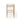 Zen Backless Counter Stool - White