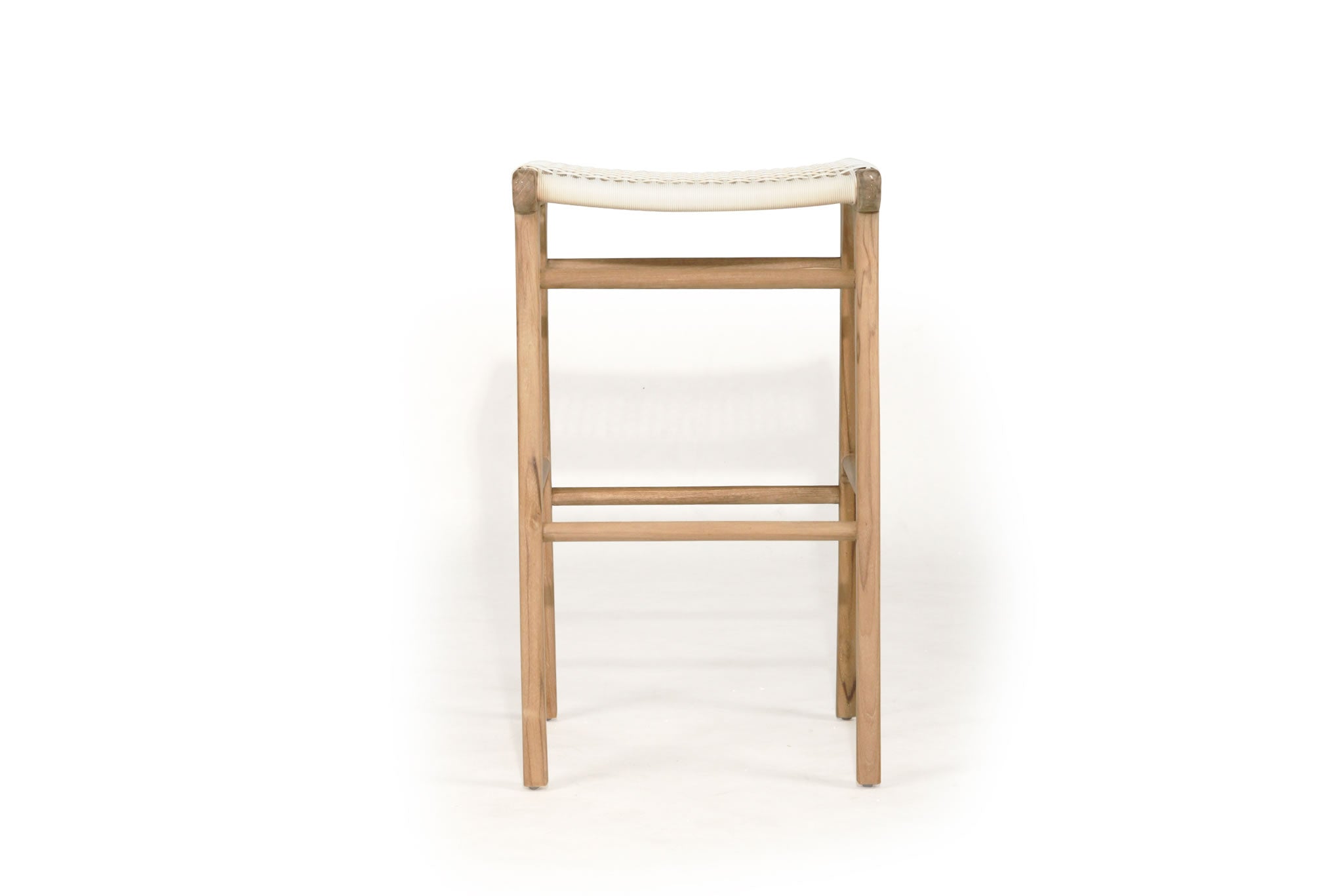 Zen Backless Counter Stool - White