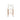 Zen Close Weave Bar Stool  76cmH - White