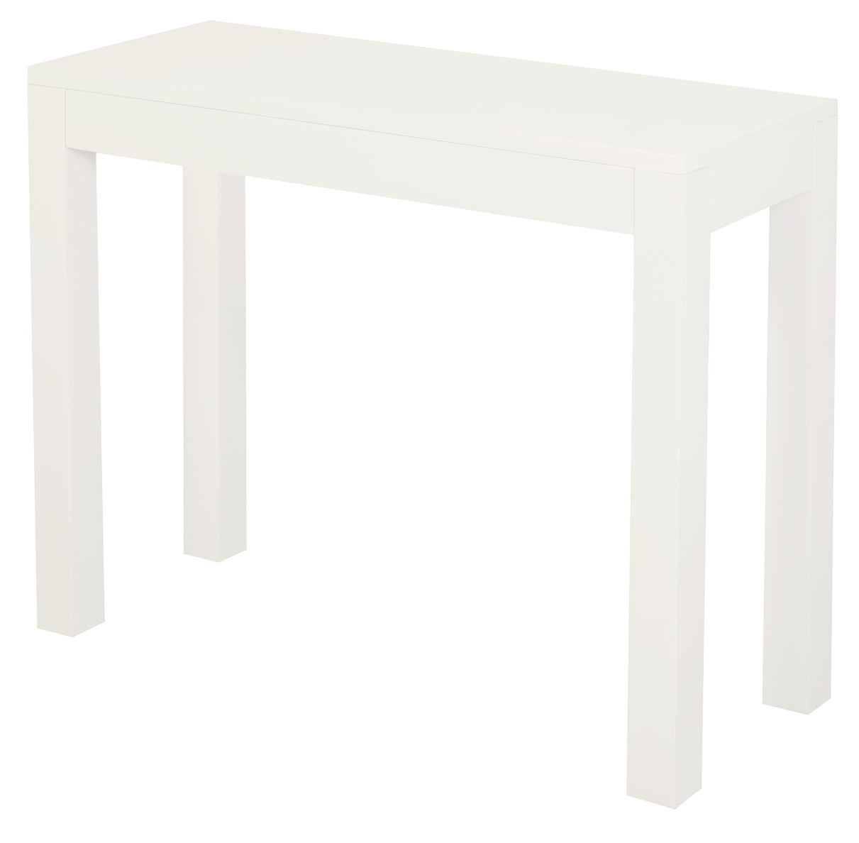 Amsterdam 1 Drawer Sofa Table - White