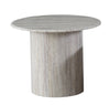 Seoul Side Table - Grey Marble
