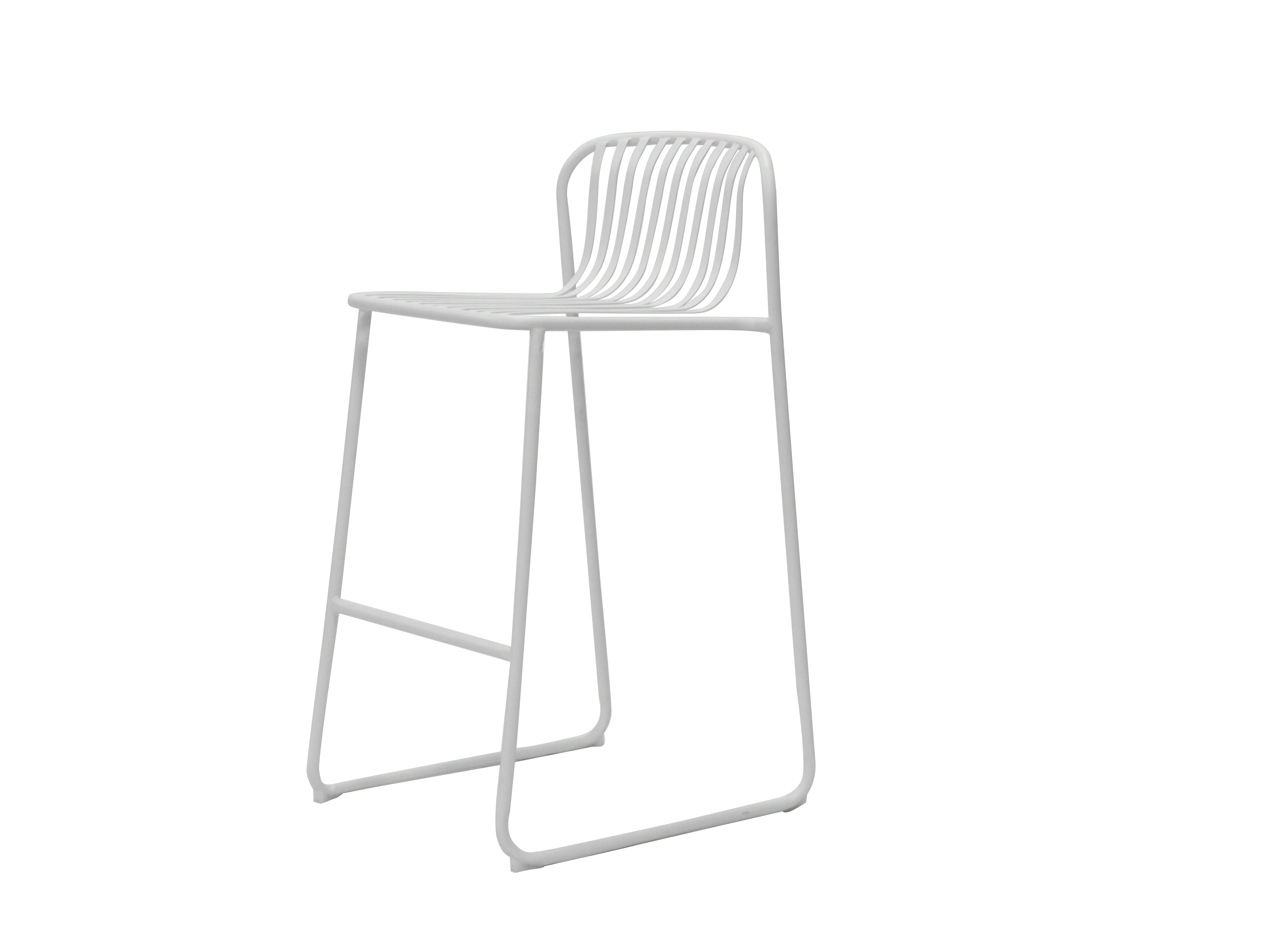 Shae Bar Chair White (Set of 2)