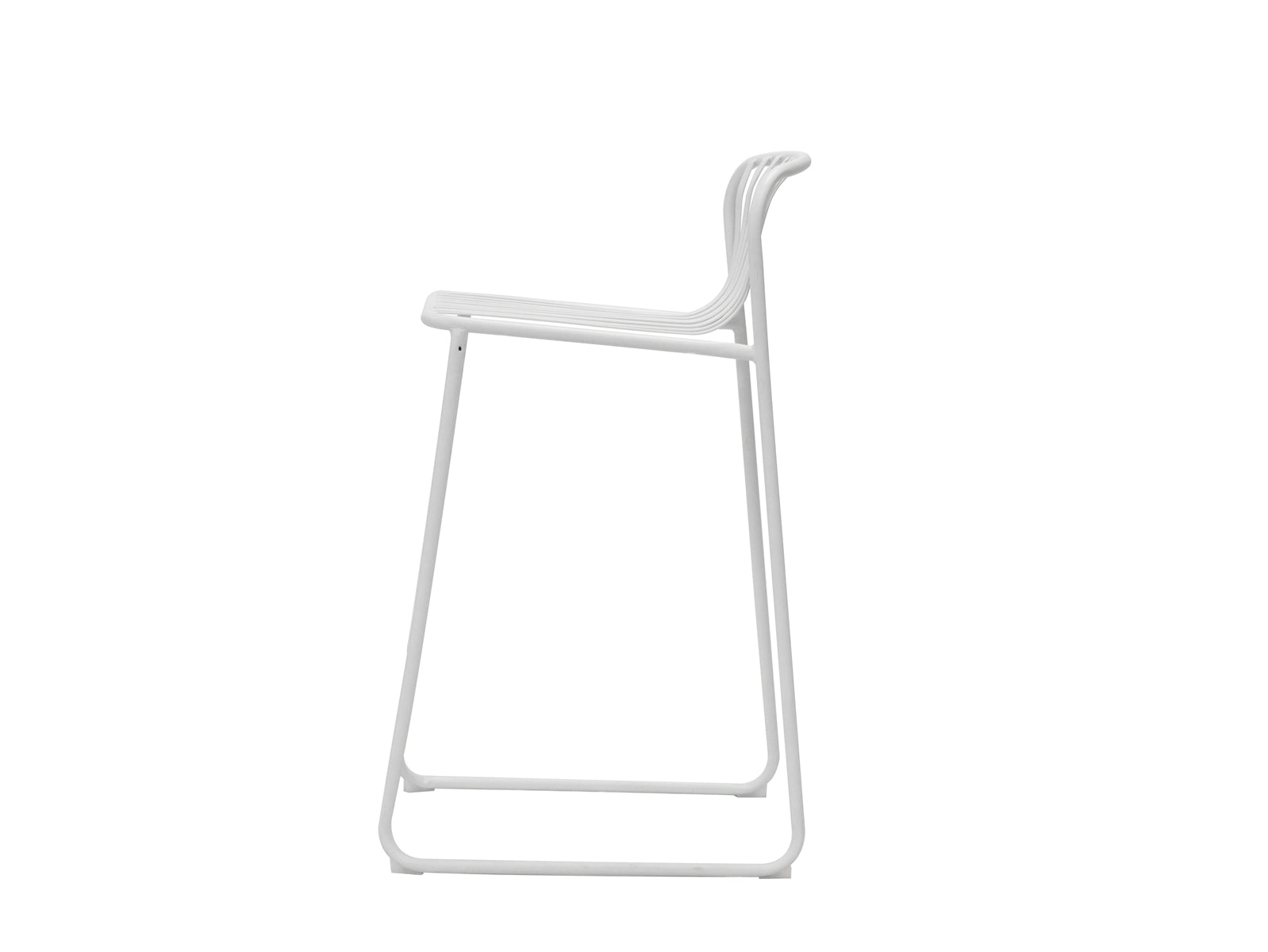 Shae Bar Chair White (Set of 2)