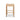 Easton 65cm Bar Stool - Natural