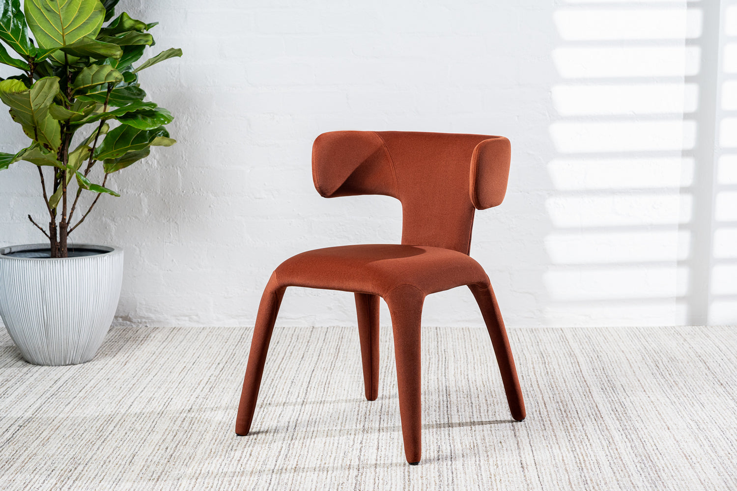 Taurus Dining Chair - Rust (Set of 2)