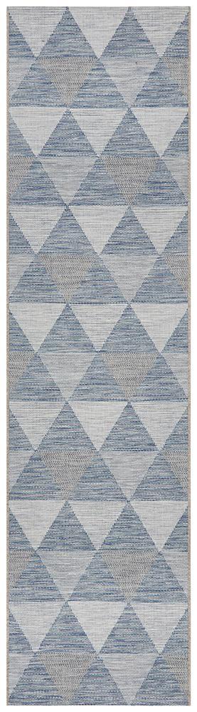 Randell Terrace 5503 Blue Runner Rug