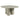 Terra Outdoor Organic Round Dining Table - Light Grey