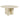 Terra Outdoor Organic Round Dining Table - Off White
