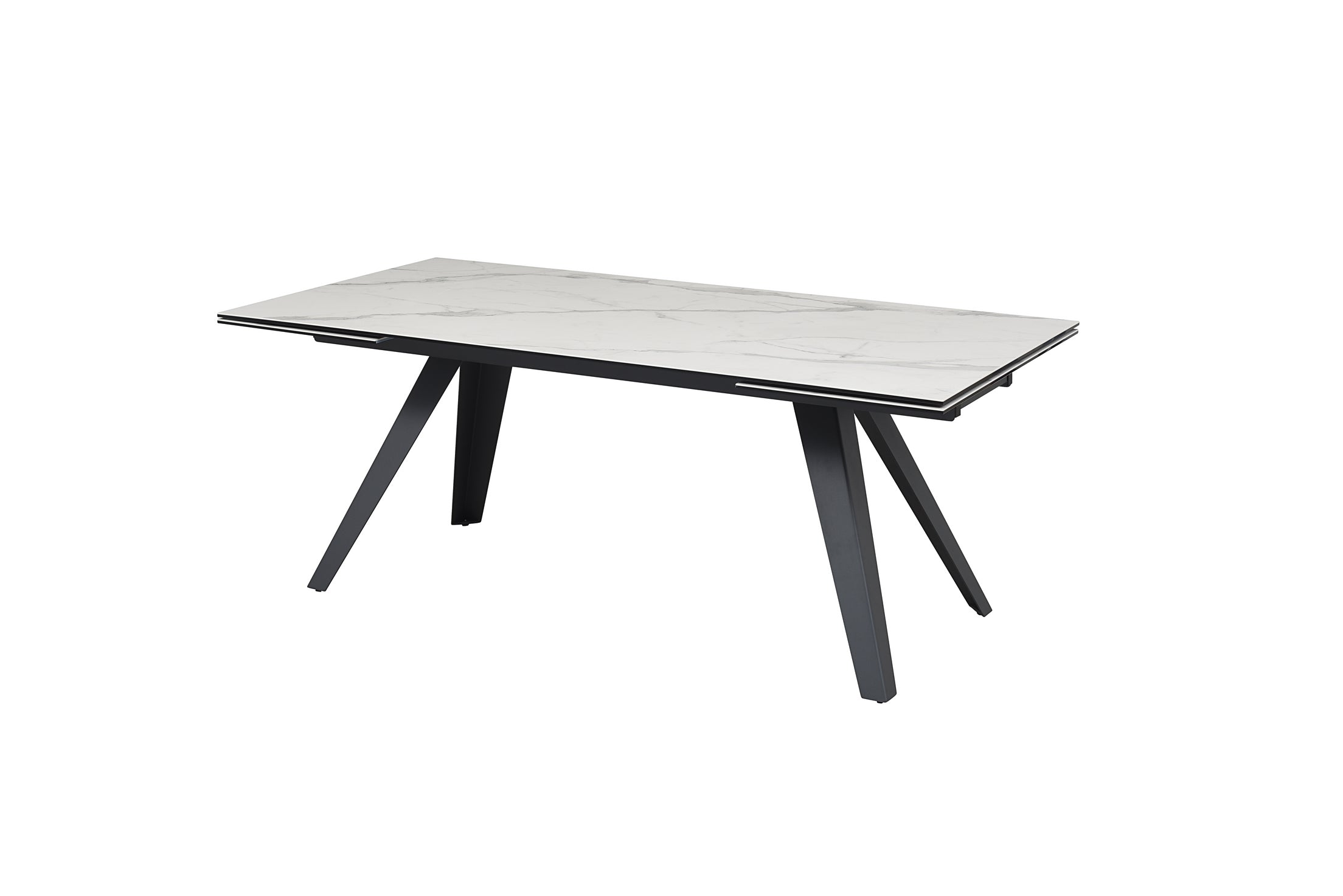 Teneil Extension Dining Table - Classic White