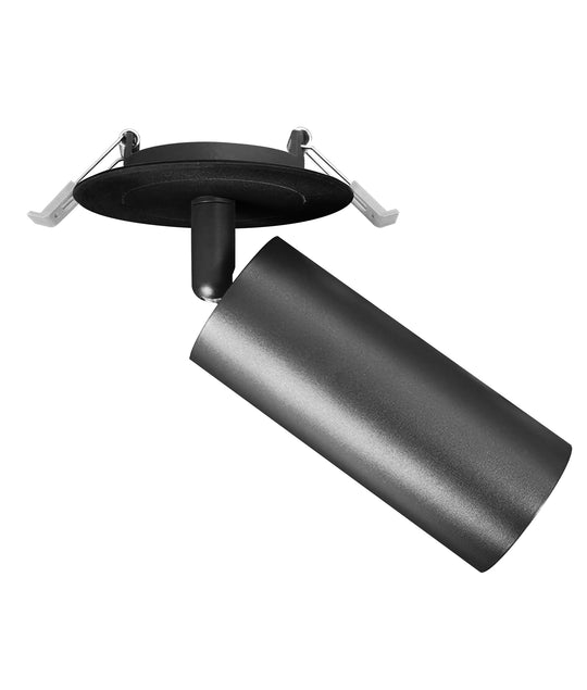 D/L Recessed Adjustable Dimmable Spot 10W Black Tri IP20 90mm 850 Lm