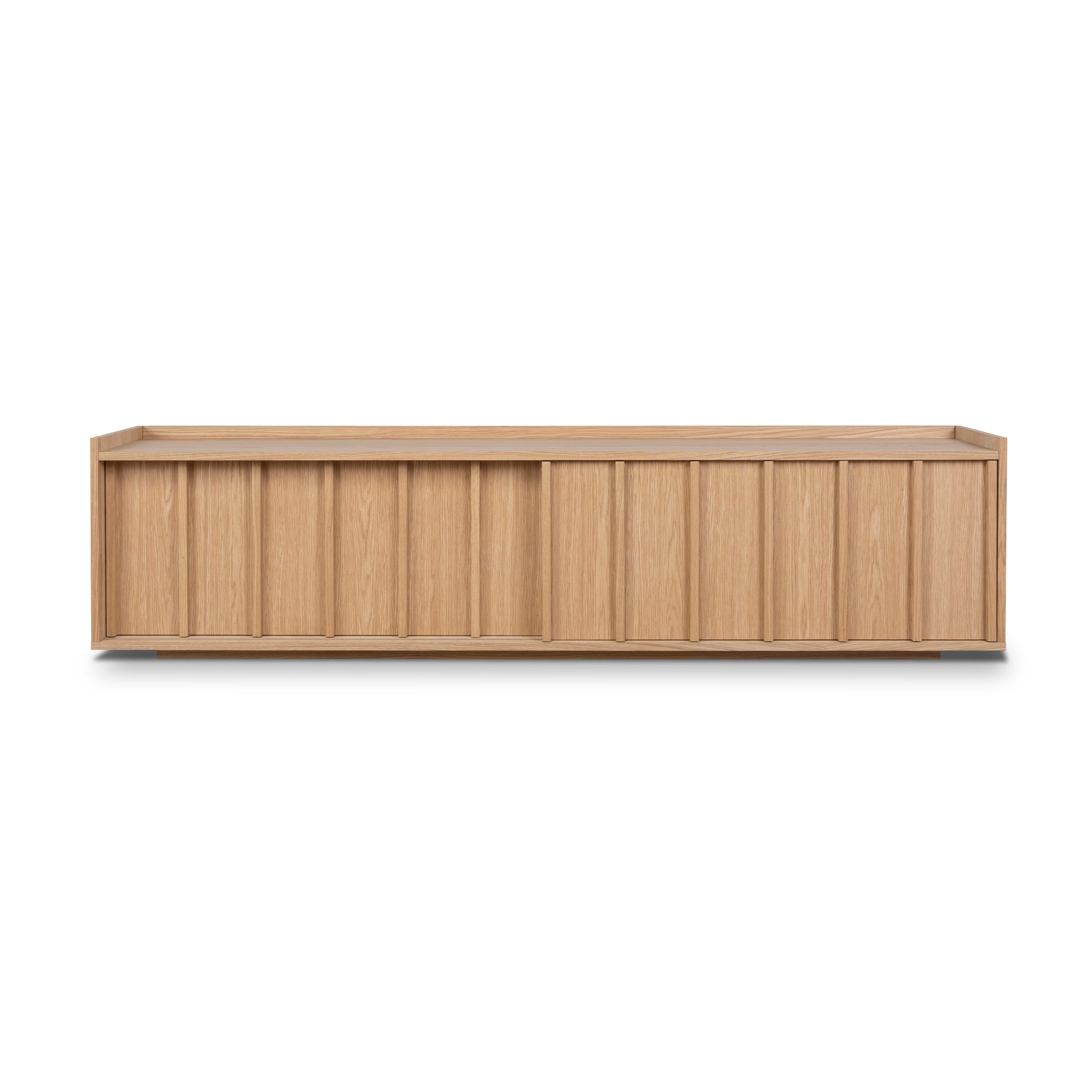 Kobus 2m Wooden TV Entertainment Unit - Natural