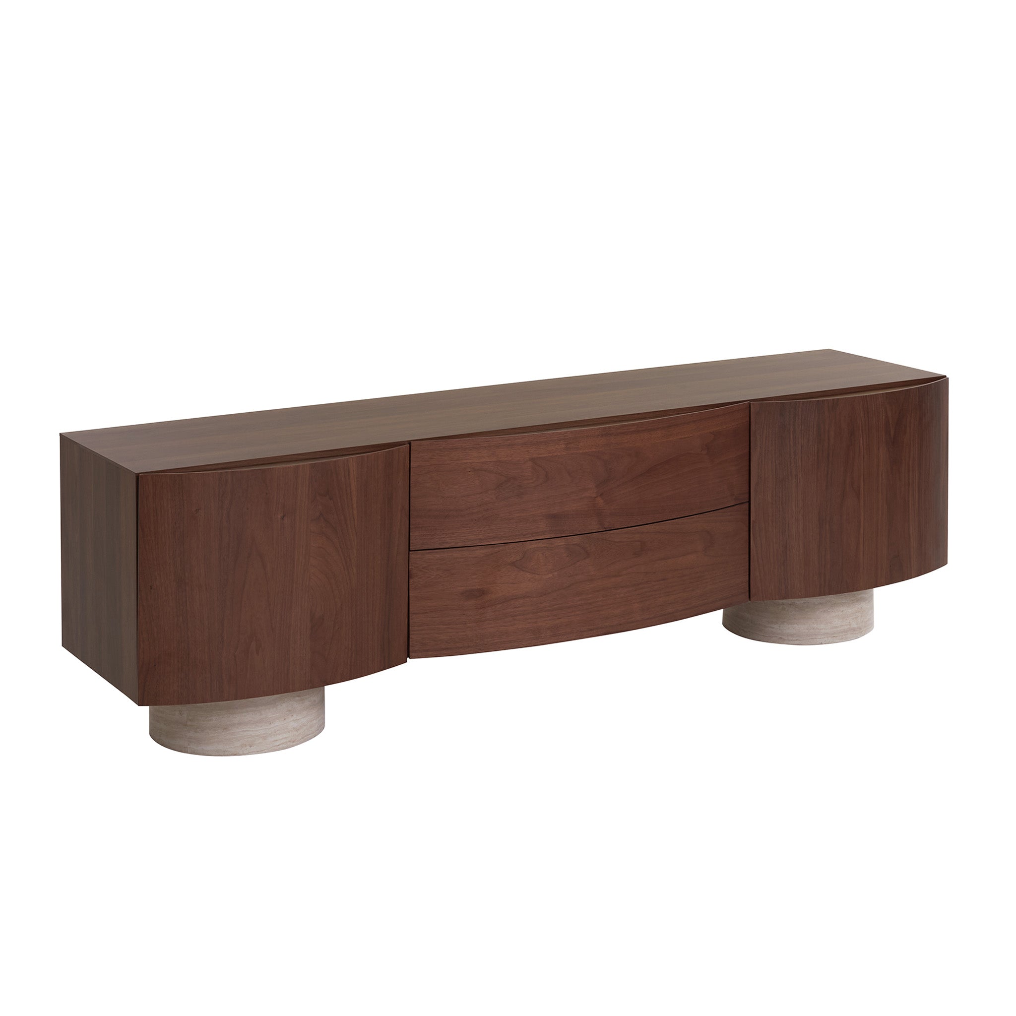 Dorit TV Entertainment Unit - Walnut