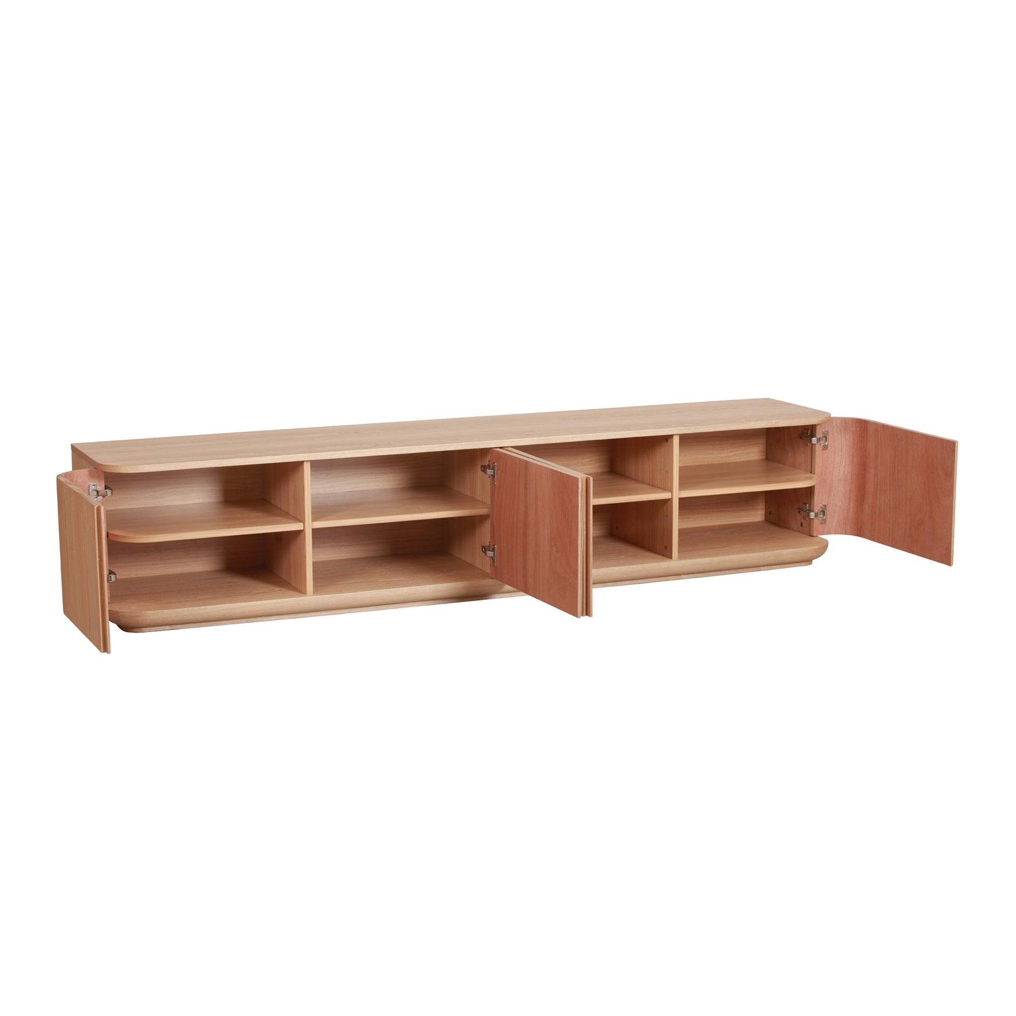 Sahar 2.2m TV Entertainment Unit - Natural