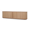 Linea 2m TV Entertainment Unit - Natural