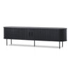 Dania 1.6m TV Entertainment Unit - Full Black