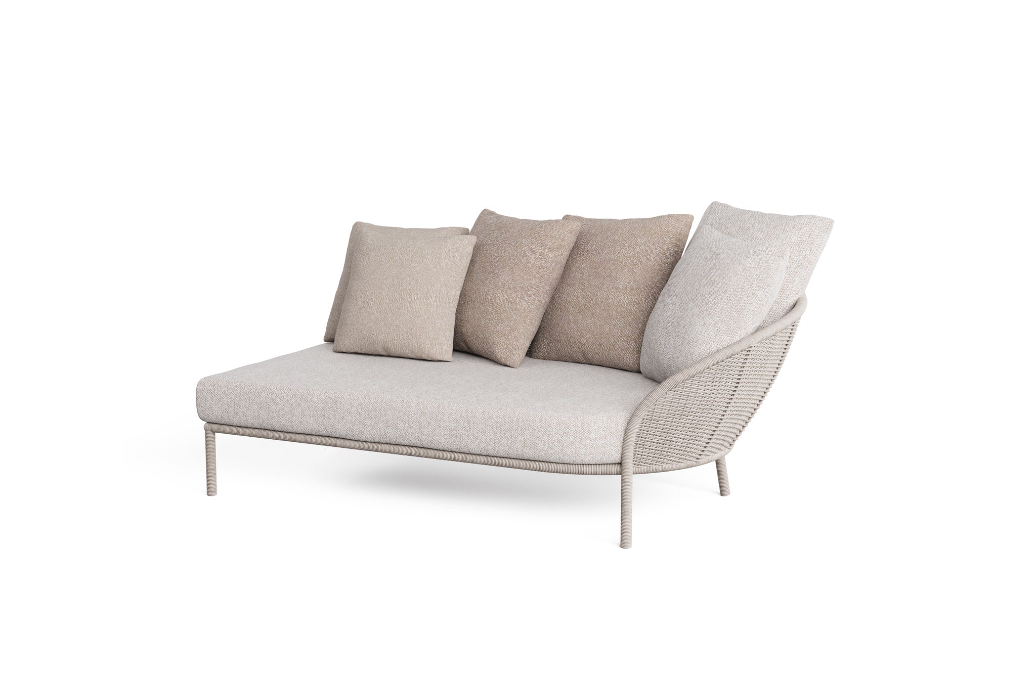 Terra Outdoor Modular Chaise - Right Arm